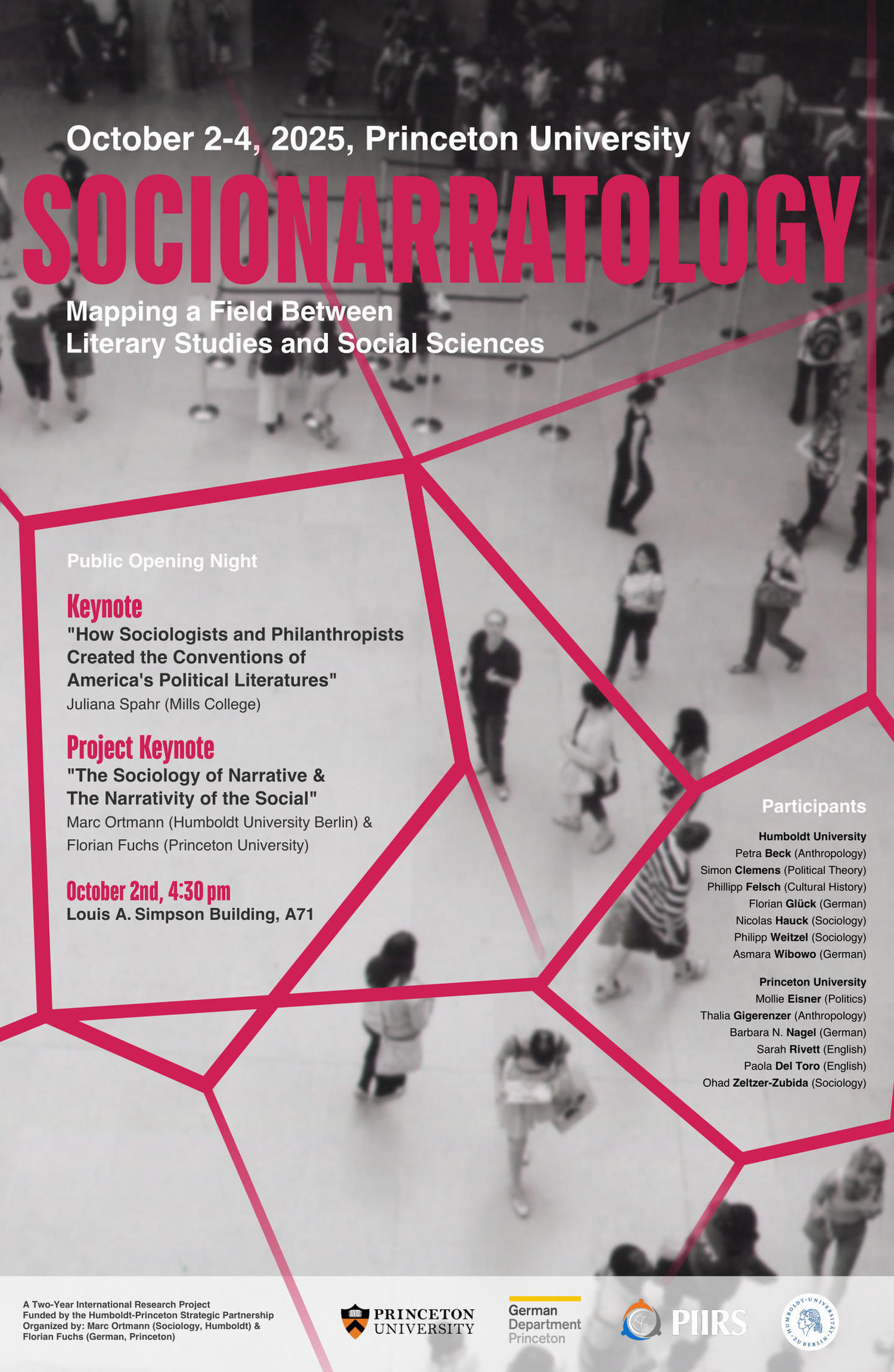 Poster Socionarratology: Opening Event